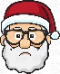 Image result for sad santa emoji