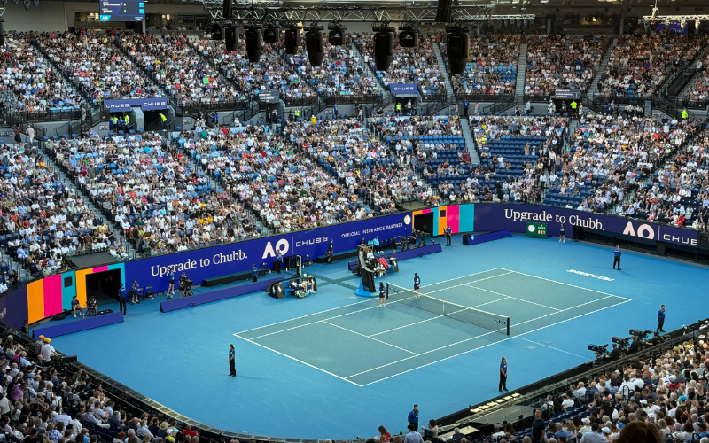 Australian Open Reserved Suite Experience - crowd