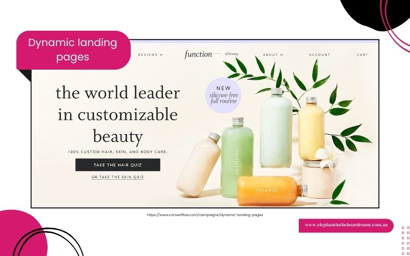 Top Landing Page Design Trends to Watch in 2025 - dynamic landing pages